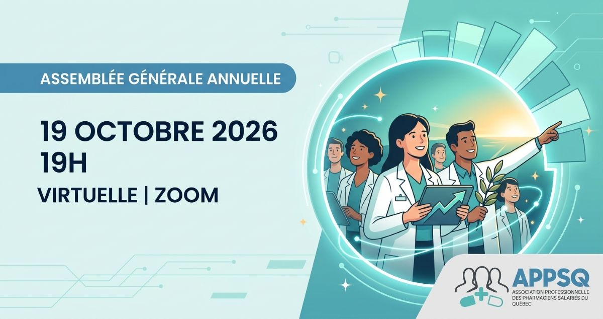 Logo Évènement des pharmaciennes et pharmaciens 2025